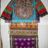 Superb Old Sind Wedding. CholiThis is a spectacular heavily embroidered dress or choli from jaipur india