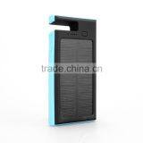 High Quality Long Time Rechargeable Solar Power Bank 8000mAh for Samsung Galaxy s2