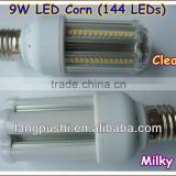 High quality led corn lamp glass cover E14 E27