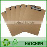 MDF A4/FC Wooden Clipboard