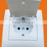 Electrical Wall Switch EU Plug Waterproof Socket thumbnail-3