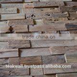 Recycled Teak Wood Wall Mozaics