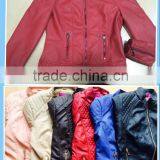 2015 Women Cool and Stylish Leather Jacket in Stock thumbnail-1