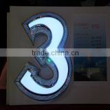 Little Acrylic Hotel Led Number Room Door Signs