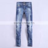 men colorful multicolor Color point funky hot sales skinny wash technics hombres jeans truousers