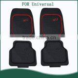 Factory Wholesale 3D Rubber/PVC Branded Logo Full Set Universal Car Floor Mats