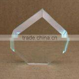 Customed Diamond Shaped Photo K9 Crystal Blank With Base thumbnail-3