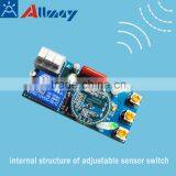 Adjustable Microwave Motion Sensor Switch Adjustable Distance Time Lux 200W Adjustable PIR SENSOR thumbnail-2