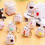 The Rabbit Cartoon Pendant Key Chain Couple Handbags Accessoriest PN6434 thumbnail-1