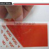 Total Transfer Tamper Evident VOID Label Packing Label
