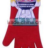 Food Grade Heat Resistant Five Fingers Silicone Oven Mitt thumbnail-2