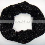 High Quality Chunky Special Yarn Knitted Beanie Hat & Loop Set thumbnail-2