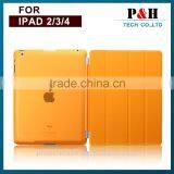 PU Leather Smart Slim Cover Case for IPad 2/3/4 thumbnail-6