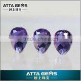 #46 Synthetic Alexander Corundum - Cute Drop Created Alexander Sapphire thumbnail-1