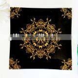 Black Square Glass Plate With Decal Printing thumbnail-1