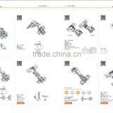 -45 Degree Special Cabinet Hardware Hinges Different Types of Hinges Made in China thumbnail-1