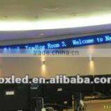 Brand FOXGOLDEN Hot Sell P12 Single Color LED Strip Screen Display
