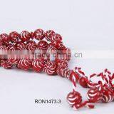 Promotional 33pcs Red Resin Muslim Cheap Arab Prayer Beads thumbnail-5