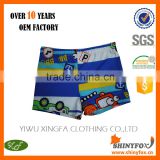 Factory Wholesale Cheap Kids Boys Swimwear Swim Brief Custom Made Swimming Trunks With Cute Patterns And OEM Service