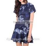 Latest Gorgeous Fashion Blue Porcelain Dress Designs for Ladies thumbnail-3