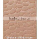 Luxury Memory Foam Plain Color Super Soft Stone Pebble Bathroom Floor Bath Mat -Beige