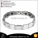 Crystals Cross Tungsten Steel Brazil Hematite Magnetic Energy Stone Therapy Pure Tungsten Bracelet thumbnail-5
