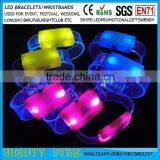 2016 Cheapest Led Gifts Happy Led Bracelets,Promotional Gifts Led Flashing Bracelets for Party Concert,bar,fesival thumbnail-2