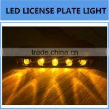License Plate LED Number Light Lamp 3/4/5 LED Yellow White Red Color