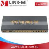 LINK-MI LM-HD602 6x2 HDMI Matrix Switch Support ARC, PIP Function thumbnail-1