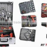 2015 NEW ITEM 236pcs Kraftwelle Wooden Working Tools Aluminium Case Tool Set
