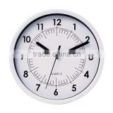 8 inches cheap plastic wall clock for gift