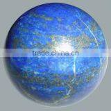 Natural Lapiz Gemstone Balls , Lapiz Lazuli Garden Balls