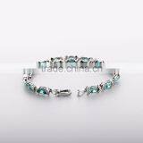 2016 Wholesale Latest Design 925 Silver Lovans Jewelry Stone Bracelet thumbnail-5