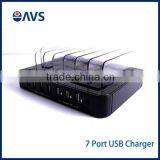 Best Selling 7 Ports Portable Desktop USB Charger for Mobile Phones thumbnail-6