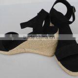 Shoes Imported From China Women High Heel Shoes Wedge Shoes Rope Soled Shoes thumbnail-1
