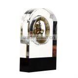 Pretty Elegant Crystal Clock for Business Gift, Crystal Gifts, Crystal Crafts