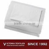 White Color Bed Sheets Queen and King Fitted Sheets Set thumbnail-2