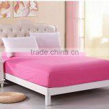 Yellow Or Red Colored Polyester Knit Waterproof Mattress Protector