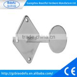 metal chrome wall mounted hook with round plated made in China