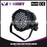 Hot Sale 54*3w Rgbw Led Par Stage Effect Light
