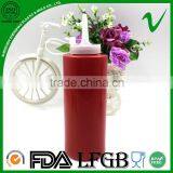 LDPE Red Squeeze Cylinder Empty 300ml Sauce Plastic Bottle With Food Grade thumbnail-4
