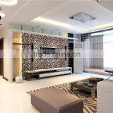 SMG12 Basic Color Mosaic Vitreous Tile Platelet Glass Mosaic