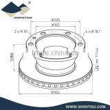 Iveco Truck Brake Disc 299.6010