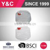 Spinning Empty Plastic Petrol Jerry Cans