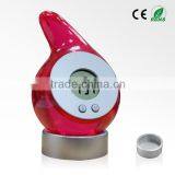 Water Drop Shaped Eco-friendly Water Powered Clock thumbnail-5