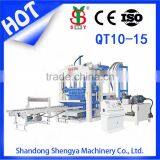 QT10-15 Automatic Hollow Concrete Block Forming Machine thumbnail-1