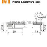 Steel zinc plated confirmat one piece screw bolt and connector fastener