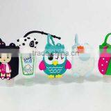 Scented Mimion Aminal Silicone Holder Waterless Bulk Hanging Hand Sanitizer Gel