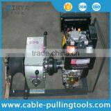 Winch Manufacturer 3 Tons Cable Winch Diesel Engine for Power Construction thumbnail-3