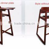 Baby Wooden Dinning Chair Wood Highchair thumbnail-3